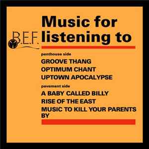 B.E.F. - Music For Listening To FLAC