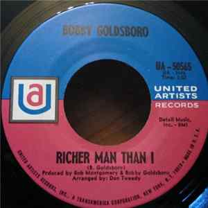 Bobby Goldsboro - Muddy Mississippi Line / Richer Man Than I FLAC