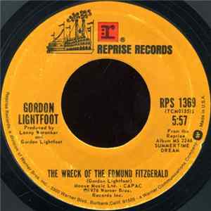 Gordon Lightfoot - The Wreck Of The Edmund Fitzgerald FLAC
