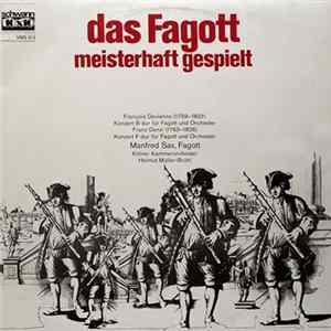 Kölner Kammerorchester, Helmut Müller-Brühl, Manfred Sax - Das Fagott, Meisterhaft Gespielt FLAC