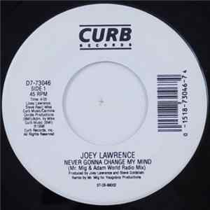 Joey Lawrence - Never Gonna Change My Mind FLAC