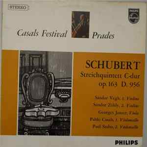 Pablo Casals - Franz Schubert - Streichquintett C-Dur Op. 163 D. 956 FLAC