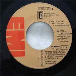 Miguel Gallardo - De Siete A Diez FLAC