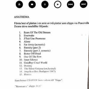Anathema - Resonance FLAC