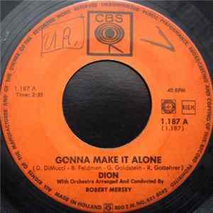 Dion - Gonna Make It Alone FLAC