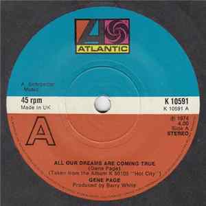 Gene Page - All Our Dreams Are Coming True FLAC