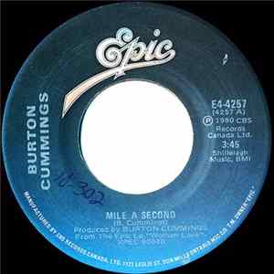 Burton Cummings - Mile A Second FLAC