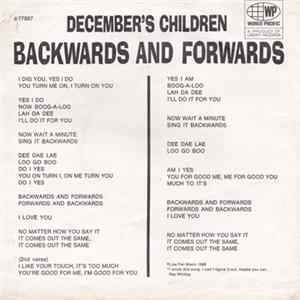 December's Children - Backwards And Forwards FLAC