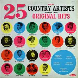 Various - 25 Great Country Artists Singing Their Original Hits FLAC