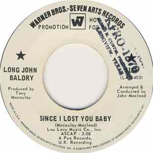 Long John Baldry - Since I Lost You Baby FLAC