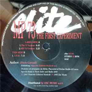 MP 73 - The First Experiment FLAC