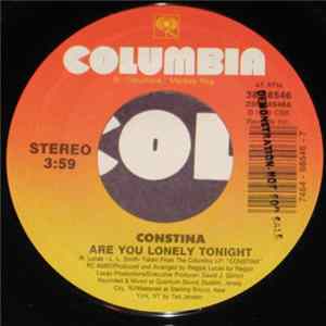 Constina - Are You Lonely Tonight FLAC