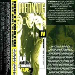 Rhettmatic - "U Call Dis A Mixed Tape?" Piece Of Shit Vol. 4 FLAC