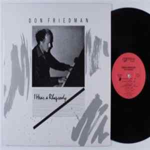 Don Friedman - I Hear A Rhapsody FLAC