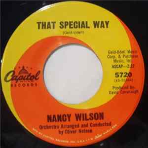 Nancy Wilson - That Special Way FLAC