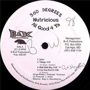 Nutricious - All Good 4 Ya FLAC