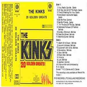 The Kinks - 20 Golden Greats FLAC
