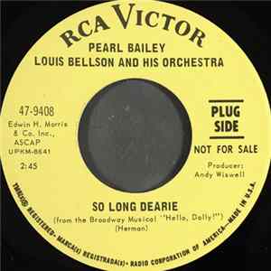 Pearl Bailey, Louis Bellson And His Orchestra - So Long Dearie FLAC