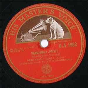 Beniamino Gigli - Varcarola Triste FLAC