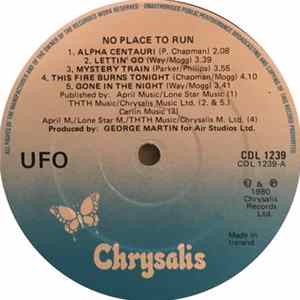 UFO - No Place To Run FLAC