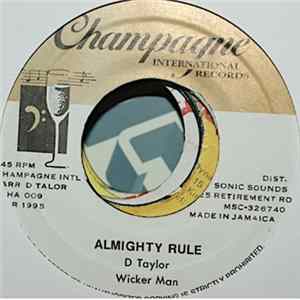 Wicker Man - Almighty Rule FLAC