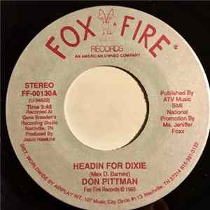 Don Pittman - Headin For Dixie FLAC