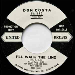 Don Costa And His Orchestra And Chorus - I'll Walk The Line / Catwalk FLAC