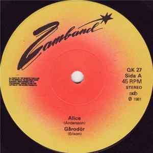 Zamband - Alice / Gårodör / Obstinato / Rastaland FLAC