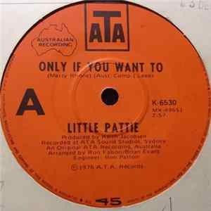 Little Pattie - Only If You Want To FLAC