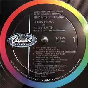 Louis Prima And Keely Smith With Sam Butera And The Witnesses - Music From The Soundtrack Of The Columbia Picture "Hey Boy! Hey Girl!" FLAC