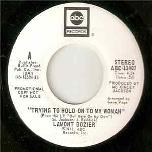 Lamont Dozier - Trying To Hold On To My Woman FLAC