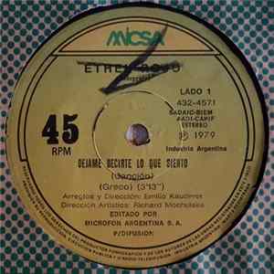 Ethel Rojo - Déjame Decirte Lo Que Siento / Y Yo Estaré Por Tu Amor A La Espera FLAC