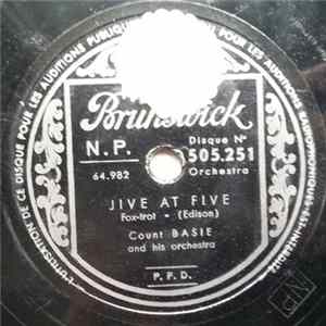 Count Basie And His Orchestra - Jive At Five / Evil Blues FLAC
