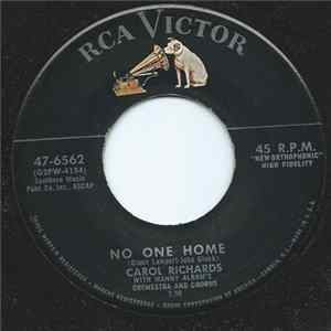Carol Richards - No One Home FLAC