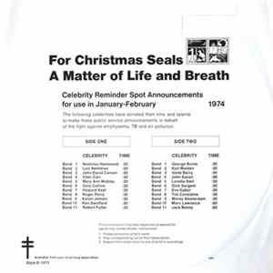 Various - Christmas Seals Campaign 1973: Celebrity Spot Reminder Announcements FLAC