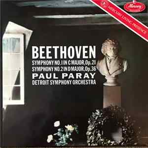 Beethoven / Paul Paray / Detroit Symphony Orchestra - Symphony No. 1 In C Major, Op. 21 / Symphony No. 2 In D Major, Op. 36 FLAC