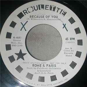 Rome & Paris - Because Of You / Why Oh Why FLAC