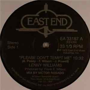 Lenny Williams - Please Don’t Tempt Me FLAC
