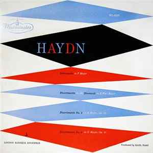 Haydn ; London Baroque Ensemble Conducted By Karl Haas - Scherzando In F Major • Divertimento A 6 Stromenti, E Flat Major • Divertimenti No. 2 And No. 3, Op. 31 FLAC