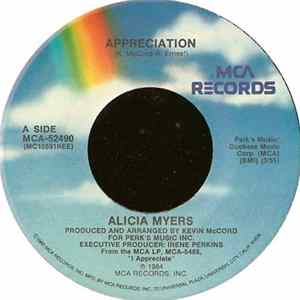 Alicia Myers - Appreciation FLAC