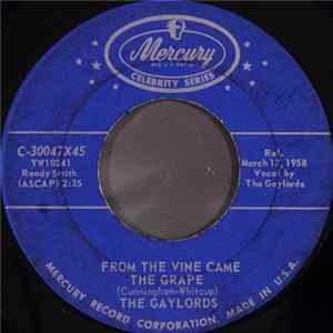 The Gaylords - From The Vine Came The Grape / The Little Shoemaker FLAC