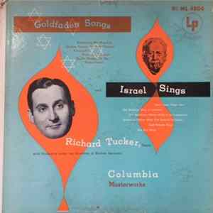Richard Tucker - Israel Sings - Goldfaden Songs FLAC