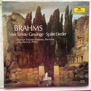 Brahms, Dietrich Fischer-Dieskau, Jörg Demus - Vier Ernste Gesänge • Späte Lieder FLAC