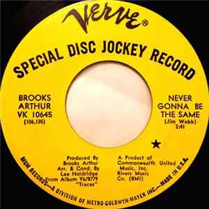 The Brooks Arthur Ensemble - Never Gonna Be The Same / Sunrise Highway FLAC
