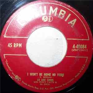 Lu Ann Simms - I Won't Be Home No More FLAC