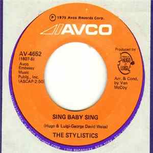 The Stylistics - Sing Baby Sing / Thank You Baby FLAC