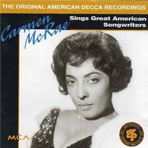 Carmen McRae - Sings Great American Songwriters FLAC