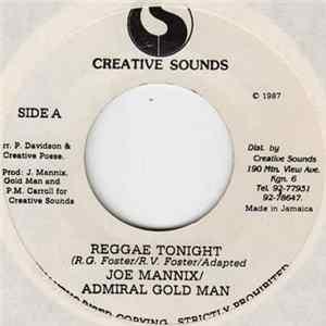 Joe Mannix / Admiral Gold Man - Reggae Tonight FLAC