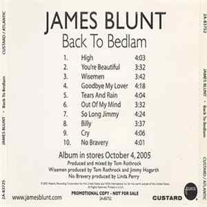 James Blunt - Back To Bedlam FLAC