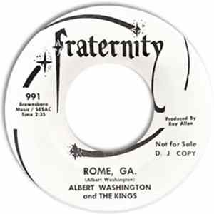 Albert Washington And The Kings - Tellin' All Your Friends / Rome, GA. FLAC